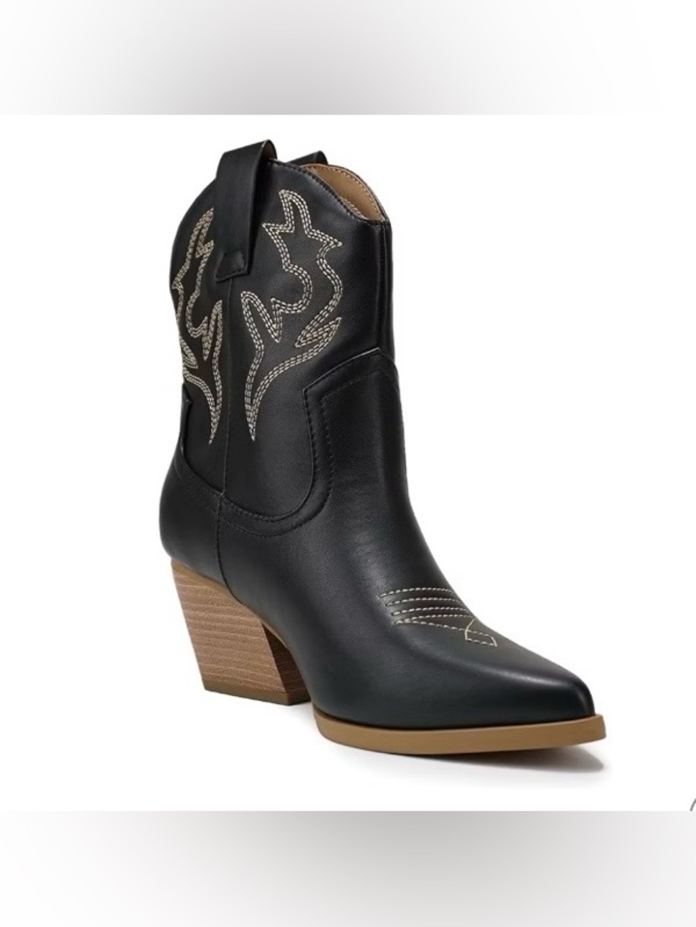 Women’s Soda “BLAZING”  Festive Cowboy Western Ankle Boots Size 10